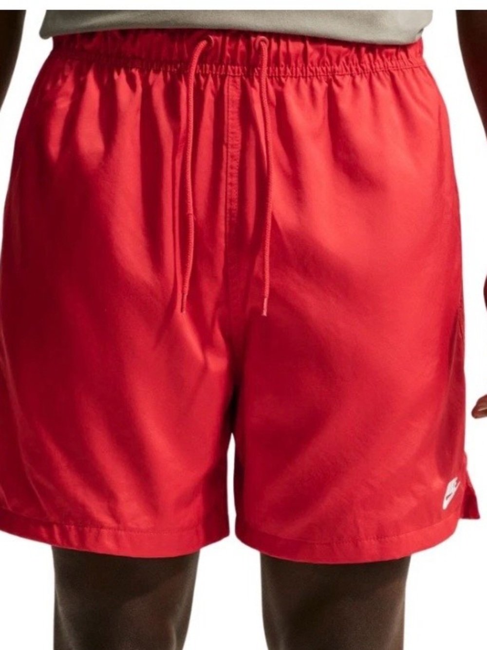 Men's Nike Club Woven Flow Shorts Red Size XL -FN3307-657 NW